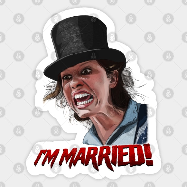 Pearl: I'm Married Sticker by 51Deesigns